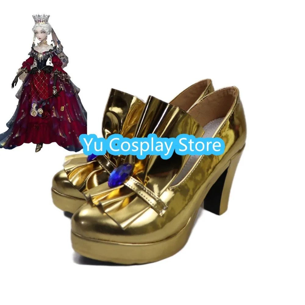 

Shoe Game Mary Role Playing Custom Boots Women Halloween Party High Heels