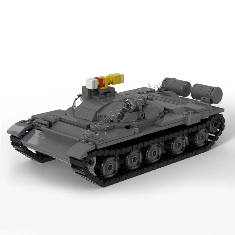 492 Elementy IT 1 Model Niszczyciela Czołgów MOC Klocki Konstrukcyjne Kreatywne Zabawki DIY Do Składania Dla Dzieci Prezent Urodzinowy Niespodzianka