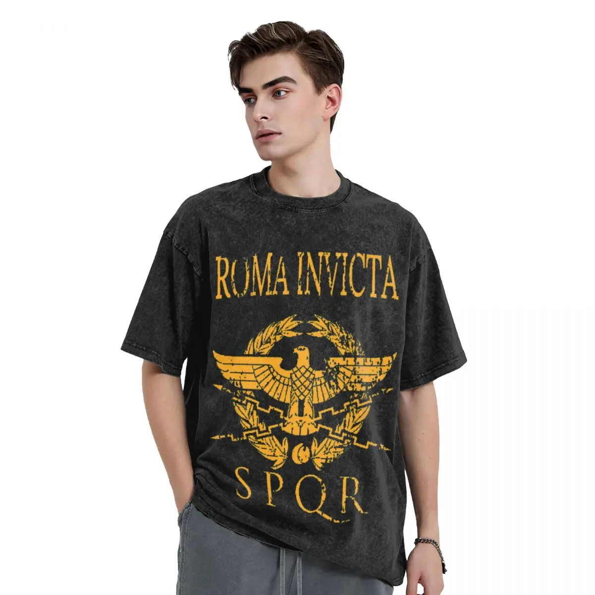 Unconquered Rome T-Shirt Aesthetic clothing cheap stuff men clothing