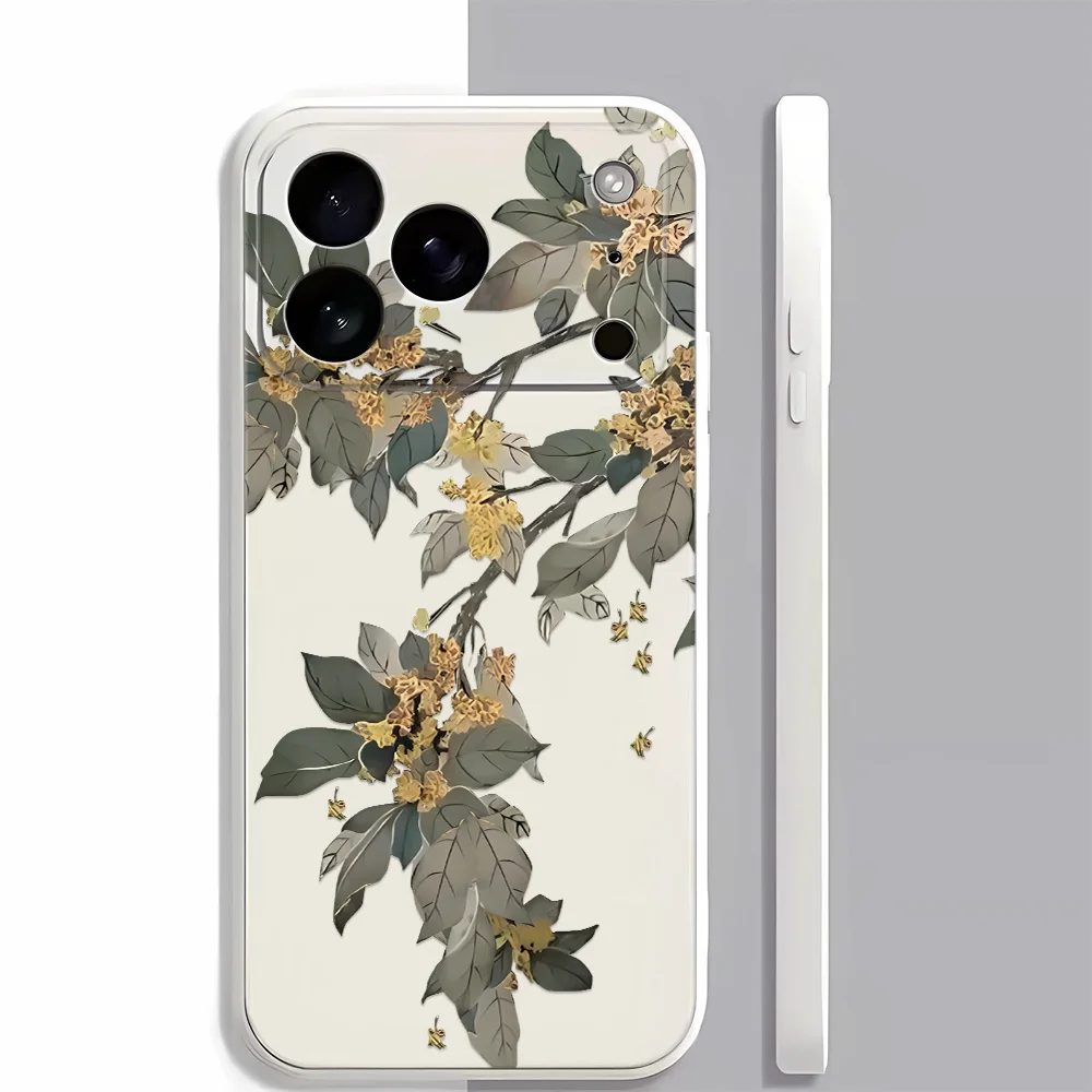 

Flower Phone Case for iPhone17Pro Max/17Pro/17/16/15/14/13/12/11/Pro/Plus Fashion Friend Gift Aesthetic Phone Case