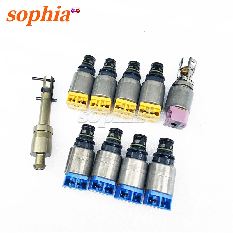 

GA8HP75Z GA8P75HZ Transmission Solenoids for BMW X5 F15 Hybrid Version 8HP75 24008672582 1102198429 24008672594