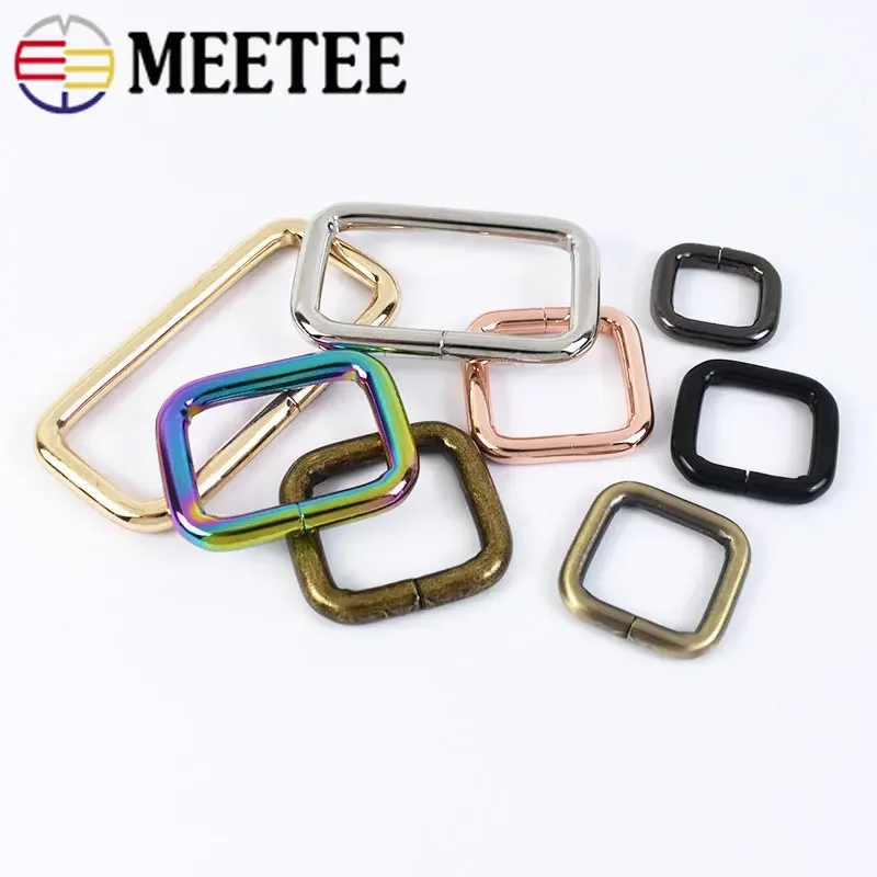 20Pcs 13mm-50mm Metal Ring Buckles For Belt Bag Strap Rings Loop Webbing Pet Dog Collar Clasp Hook DIY Hardware Accessories