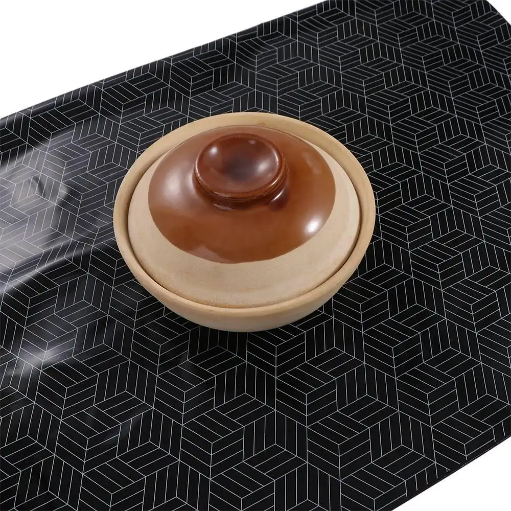 Silicone Induction Cooktop Mat Heat-resistant Non-Slip Scratch Induction Cooker Covers Food-Grade Nonstick Cooktop Protector Mat