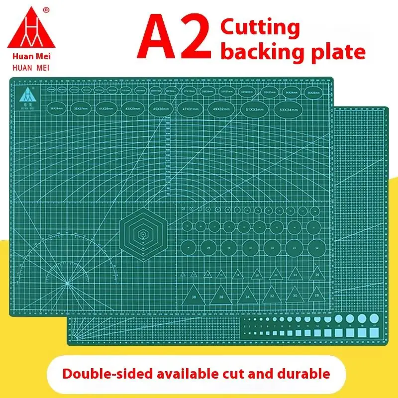 A2 60x45cm Cutting Boards Self-Healing Grid Line Cutting Mats Craft Card Multicolor Double-Sided Desktop Manual Cutting Pads