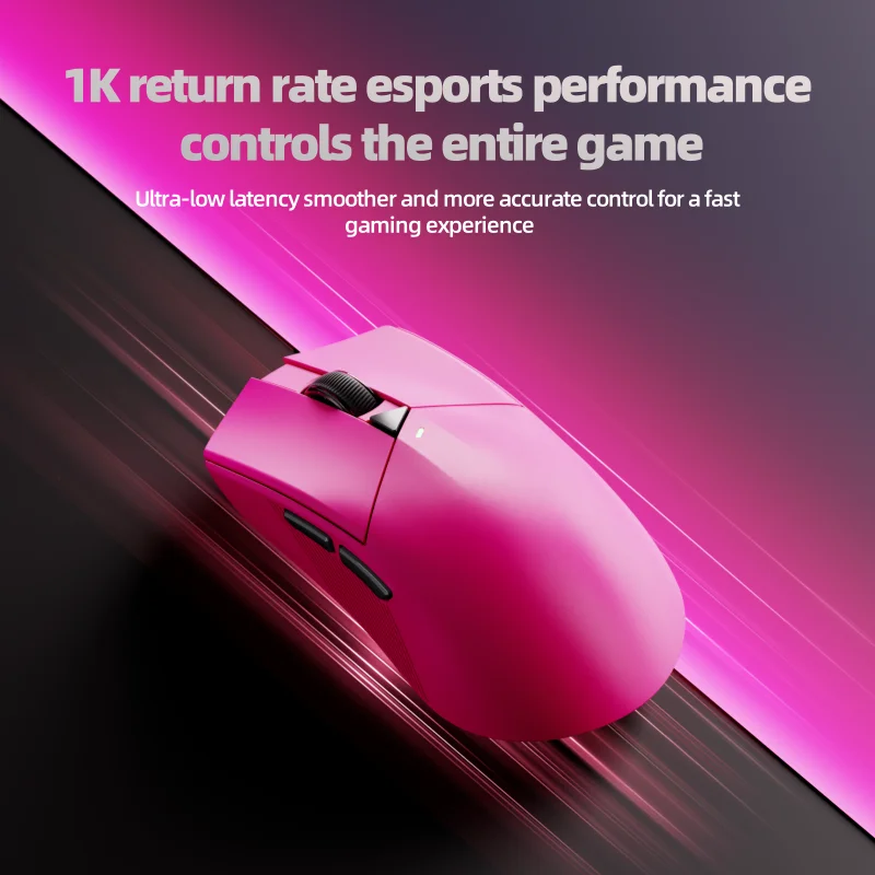 EWEADN GS01 ratón inalámbrico de tres modos ligero juego de deportes electrónicos 12800DPI ordenador con cable Oficina FPS CSGO MOBA