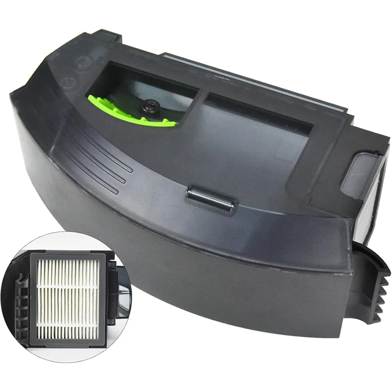 Abgh-lindo de pó de substituição para irobot roomba i3 i3 + i4 i4 + i6 i6 + i7 i7 + i8 i8 + e5 e6 e7 j7 robô vácuo caixa de coleta de poeira