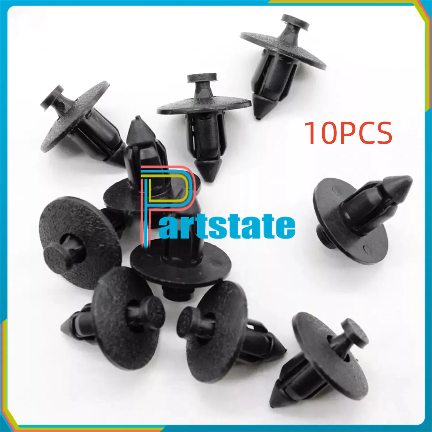 10PCS Trim Panel Clips Bumper Fender Fastener Push Rivets For HONDA CIVIC ACCORD 91545-SE0-003