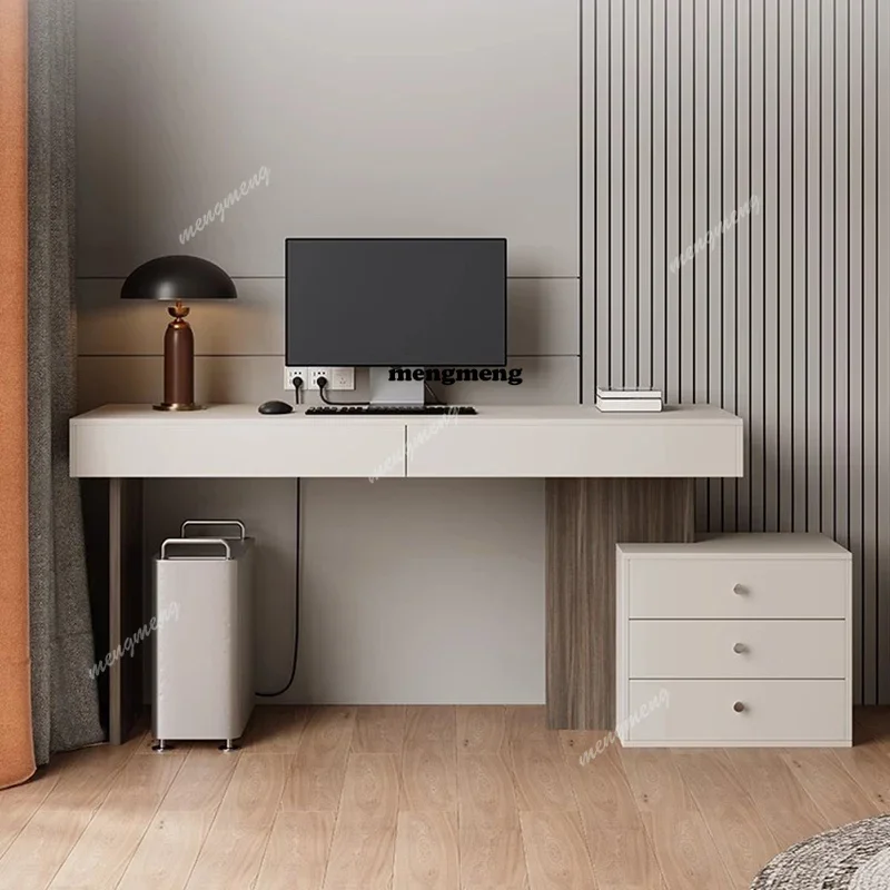 

New arrive Makeup Wall Table Computer Desks Living Room Students Study Standing Table Drawers Children Bedroom Escritorios Home