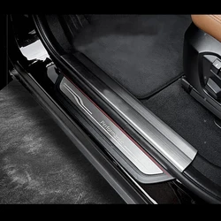 For BMW X5 X6 E70 E71 E84 E90 F10 F15 F16 F20 F30 F32 F34 F25 F26 Car Door Sill Scuff Plate Guards Protector Sticker Accessories