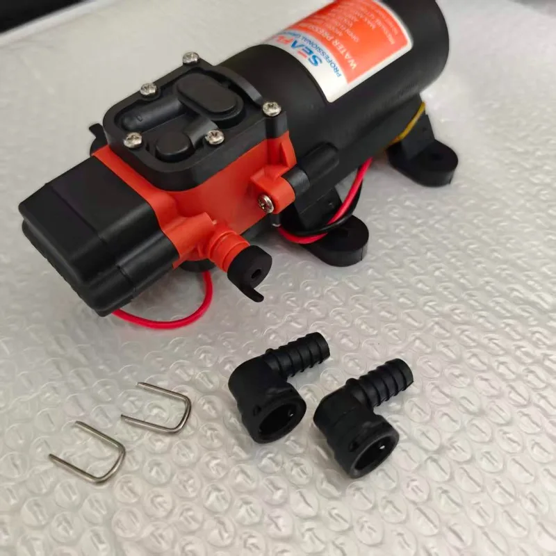 

Морской водяной насос 35PSI 12V, самовсасывающий диафрагменный насос для лодок, аксессуары для душей и туалетов, мотор для перекачки воды для автодомов и караванов