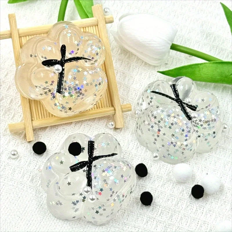 透明な弓型猫の足絞りおもちゃ