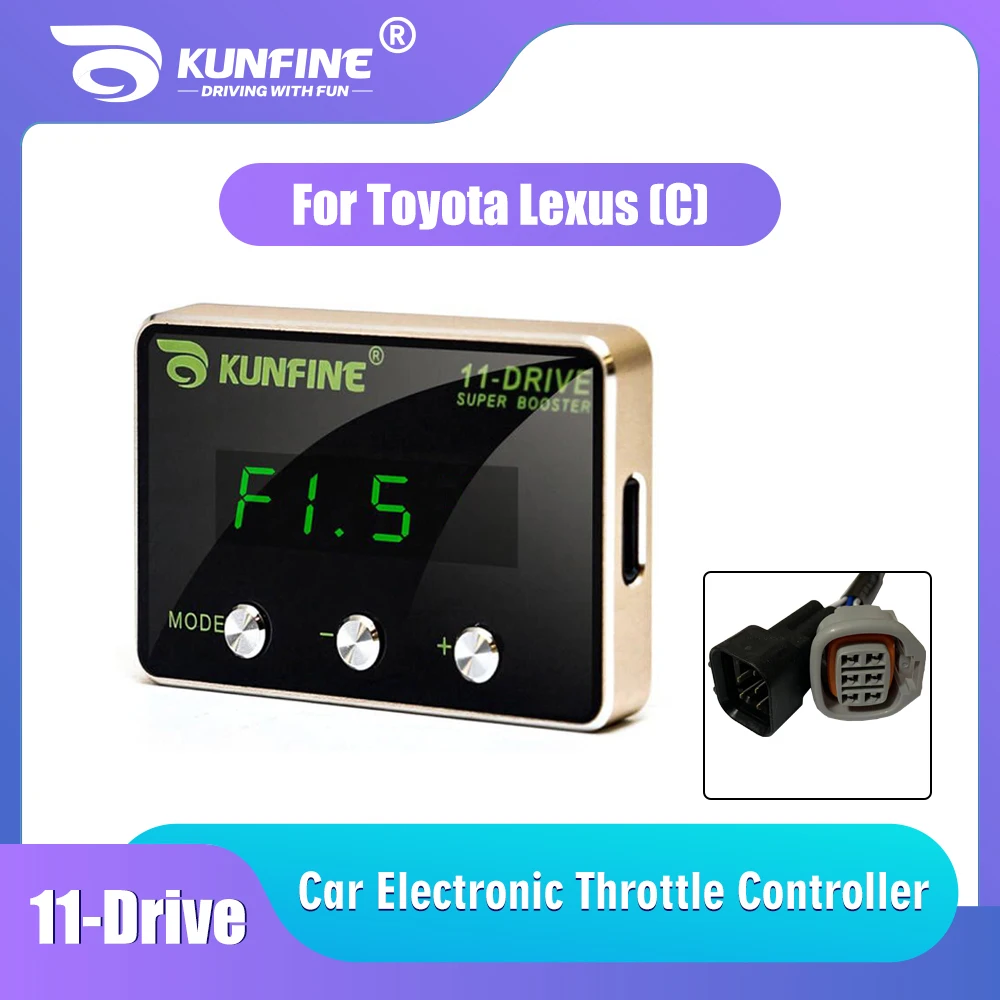 

Car Electronic Throttle Controller Racing Accelerator Potent Booster For Toyota Lexus (C) Tuning Parts Accessory