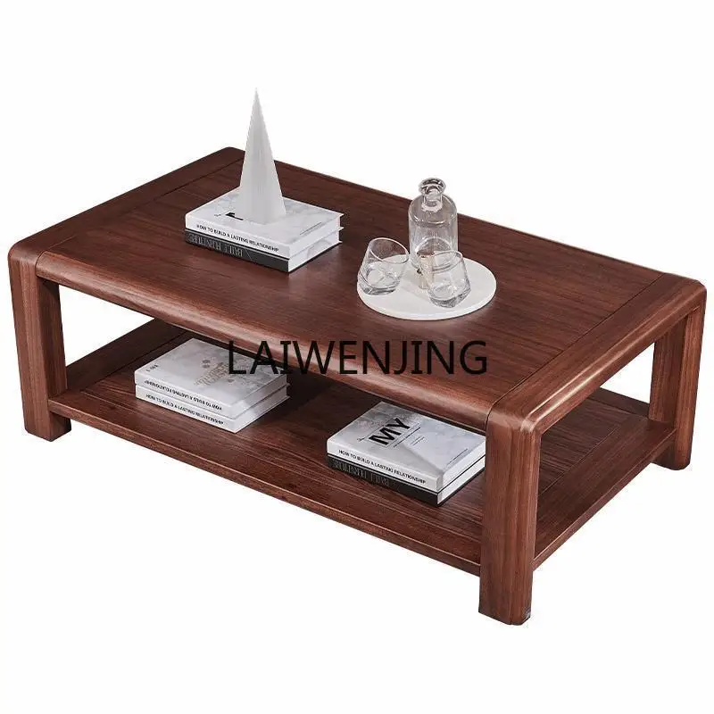 

HLZ minimalist coffee table rectangular modern simple simple home Chinese living room tea table tea table