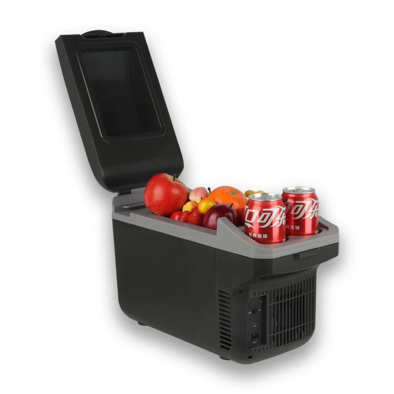 

Мини-автомобильный холодильник постоянного тока 12 В 8 л, портативный дорожный холодильник для автомобиля, дома, термоэлектрический USB-установка, пластик, новый тип вилки стандарта США