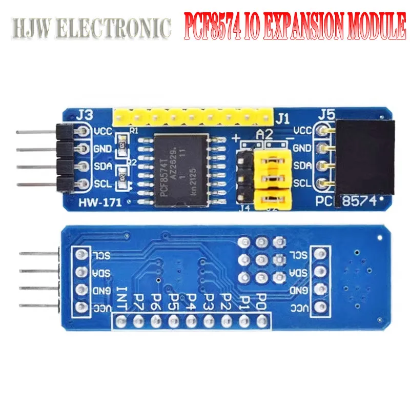 PCF8574blue board PCF8574T PCF8574 module I/O bus expander evaluation I2C development template 8bit io mcu interface for arduino