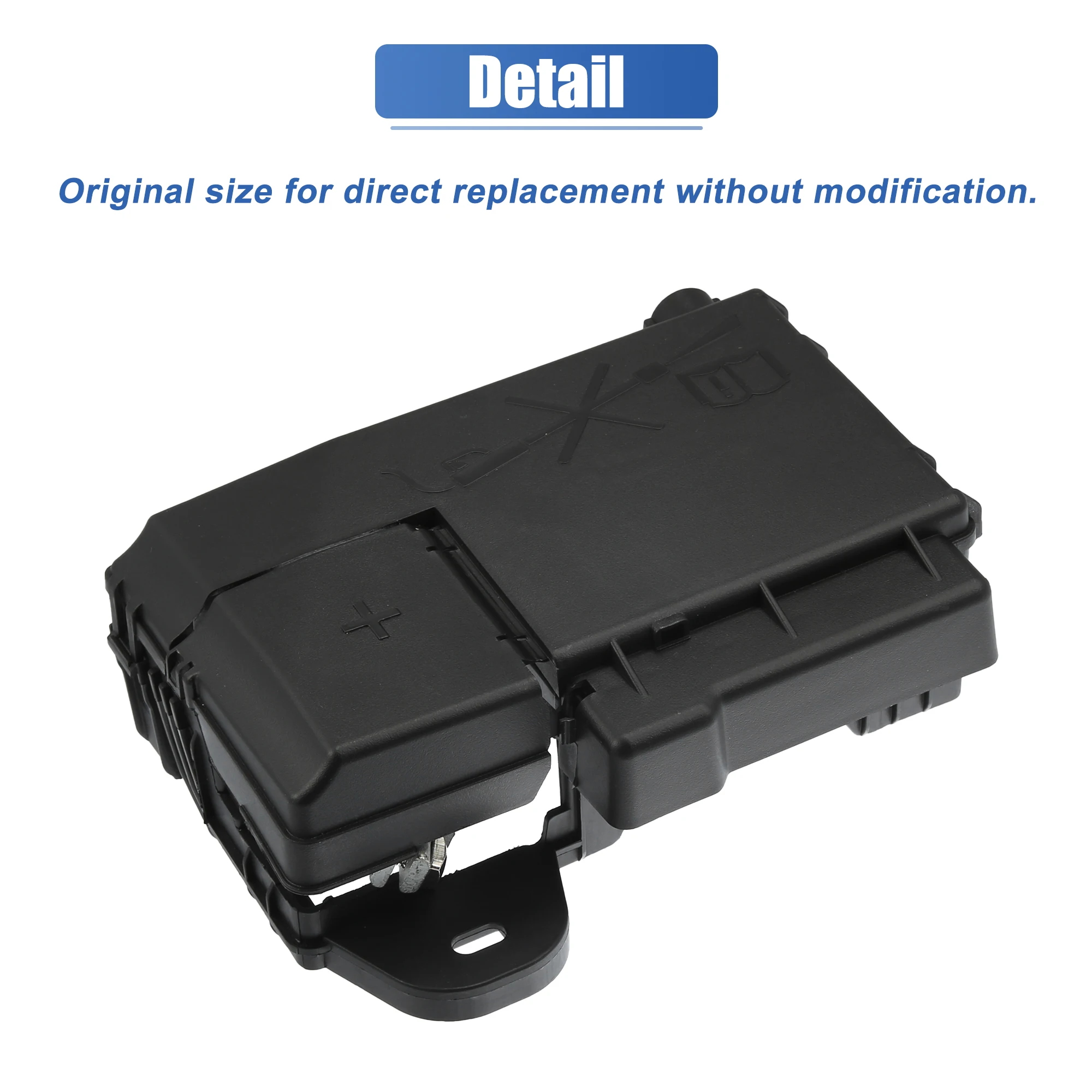 UXCELL-Terminal de batería con cubierta para Chevy Cruze, caja de fusibles, 96889385, 96999745, 525230582, 2011, 2015, 2012, 2014