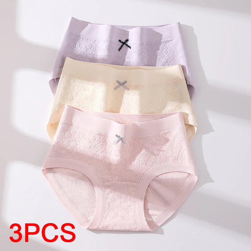 Seamless Panties for Women Micro Underwear Women's Cotton Briefs Plus Size Panties Set Pack Lingerie Sexy Lady Underpants