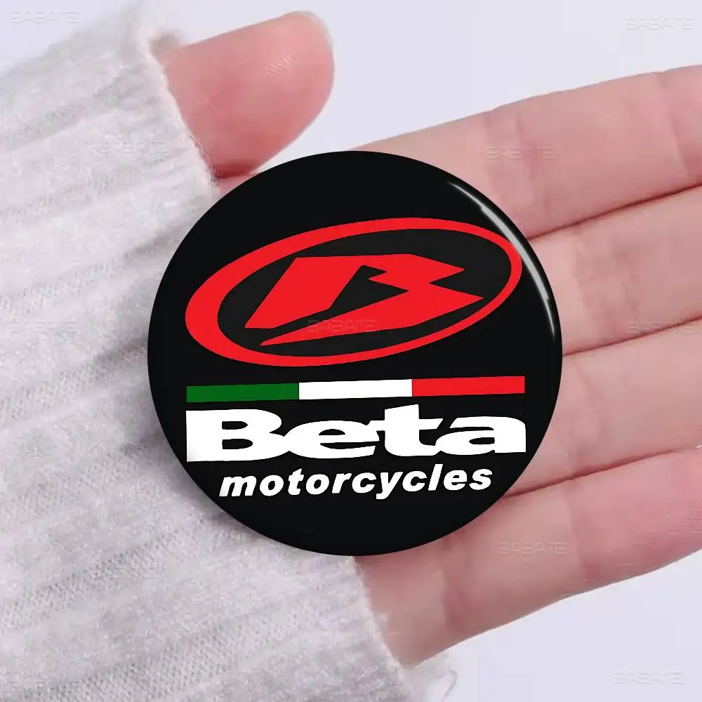 B-Beta-Racing Anime Button Pin Handmade Brooch for Clothes Cartoon Badge Backpack Decoration Jewelry Accessories
