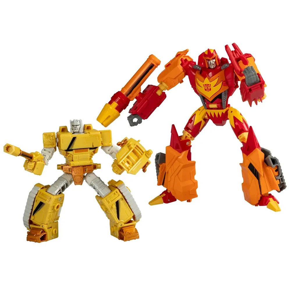 In-Stock Hasbro Transformers Generations Comic Edition Autobot Flame & Emirate Xaaron 2-PACK Action Model Figure Collection Toys