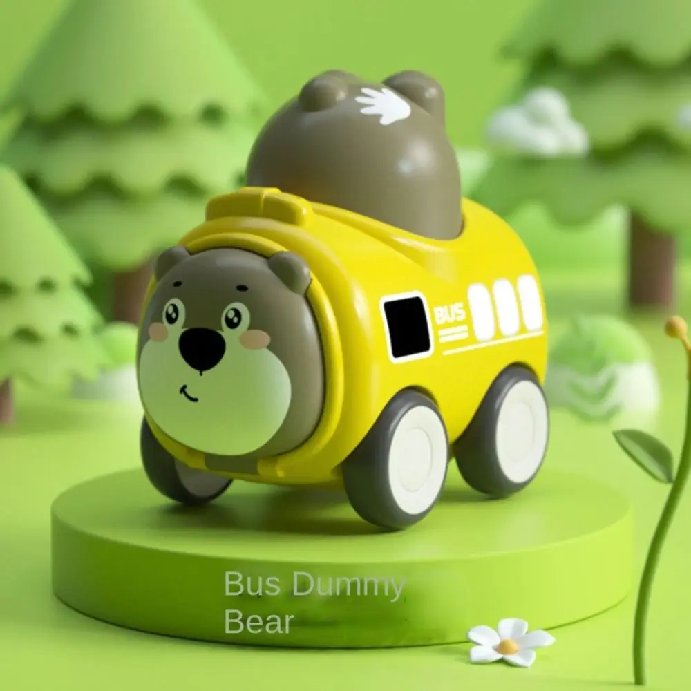 Scaletta Camion Inerzia Giocattolo Auto Camion ribaltabile Escavatore Camion da costruzione Cartoon Animal Mixer Mini Ingegneria inerziale Auto Giocattoli