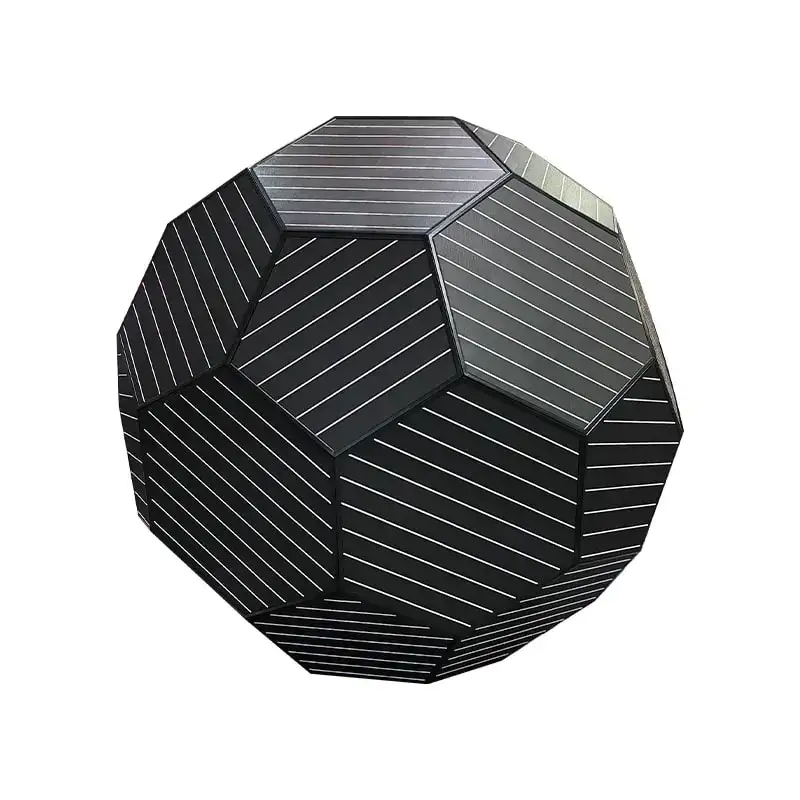Football Shape LED Display Ball Stadium Sports Attractive Creative Customized Football Shape LED Display Screen for  Advertising