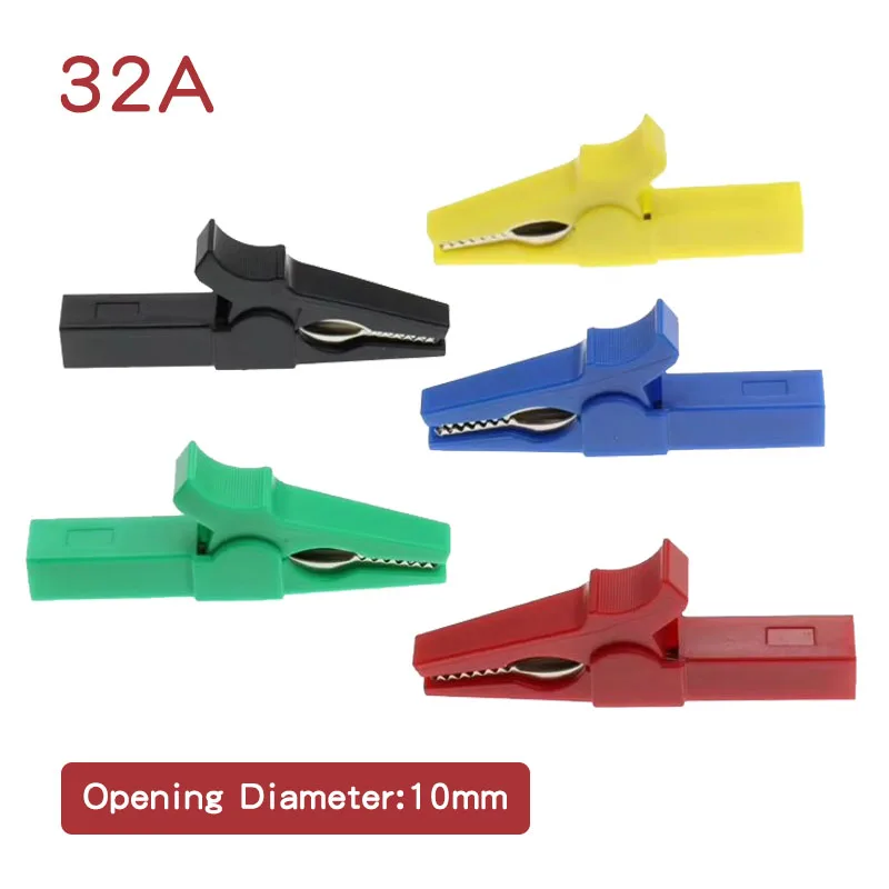 6Pcs 32A Battery Te… - image