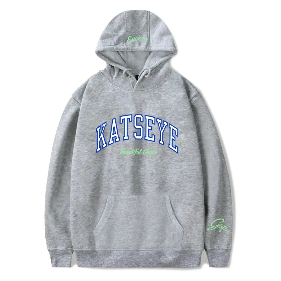 KATSEYE sudaderas con capucha 2025 Vintage Merch hombres y mujeres Sudadera con capucha moda Hip-hop deportes Jersey kateyes sudadera y2k Top