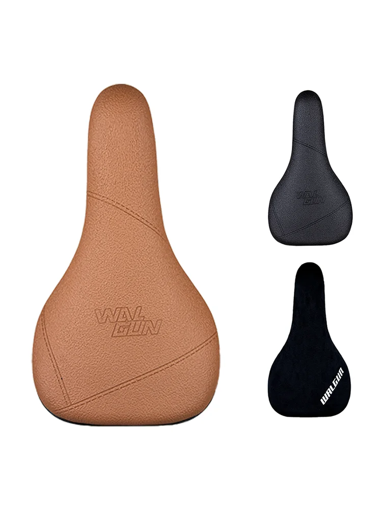 AliExpress WALGUN Walgun BMX Mountain Bike Seat Soft Comfortable Slope Bicycle Accessories Lightweight Riding Equipment Cycling Saddle Parts