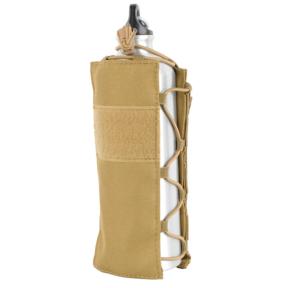 Taktischer Wasserflaschenhalter Molle Trinkflaschentasche Outdoor Sport Camping Wandern Jagd Radfahren Laufen Wasserkocher Tragetasche