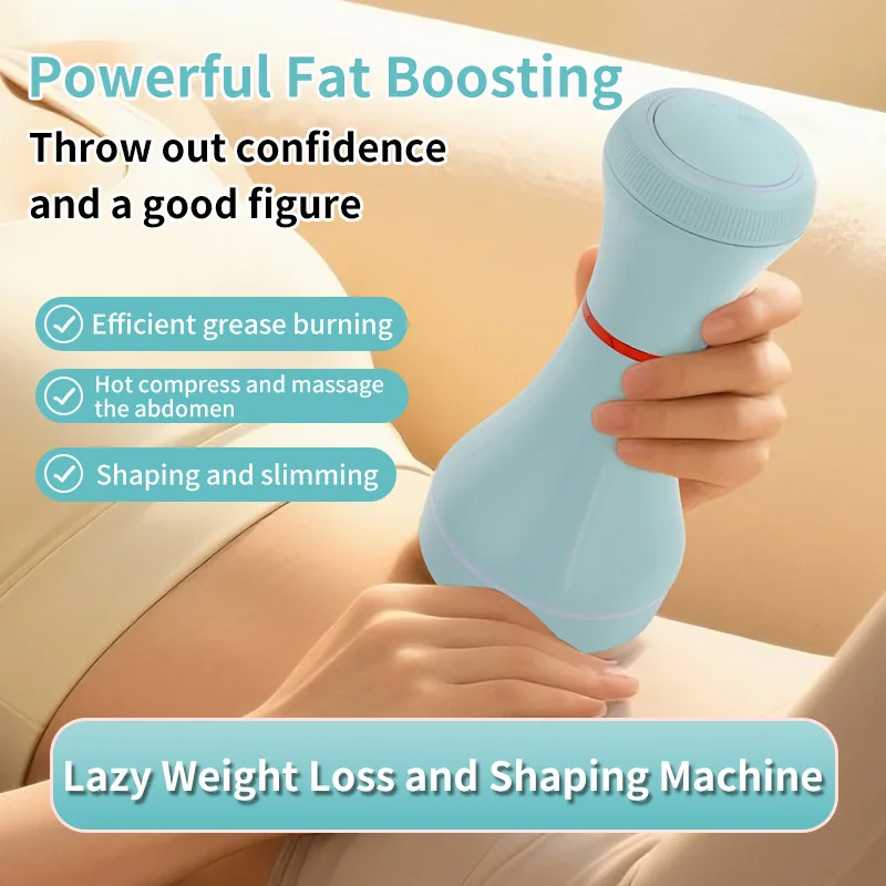 High-Frequency Vibration Abdominal Massager, Electric Body Slimming Instrument for Fat Burning & Shaping，Fitness & Body Building
