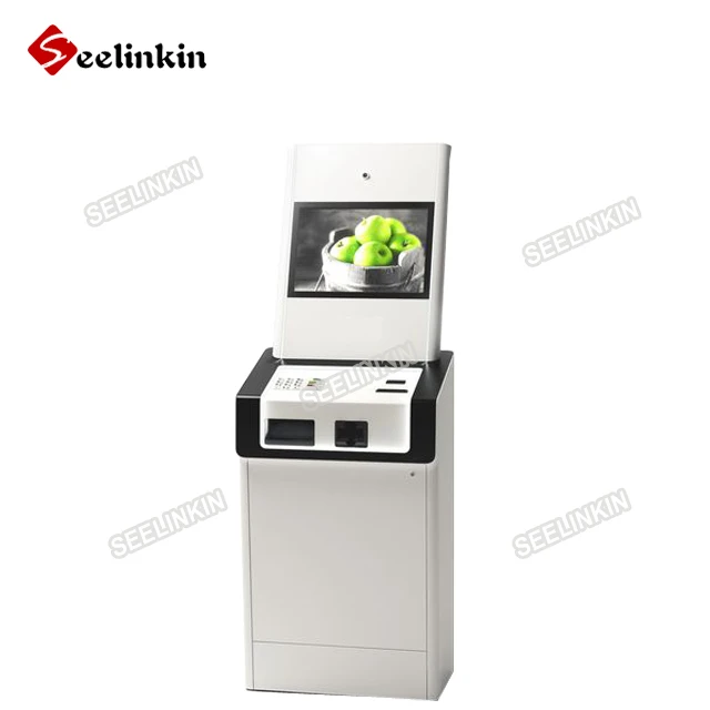 Automated Self Bill Auto Cash Card Electronic Parking Payment Machine