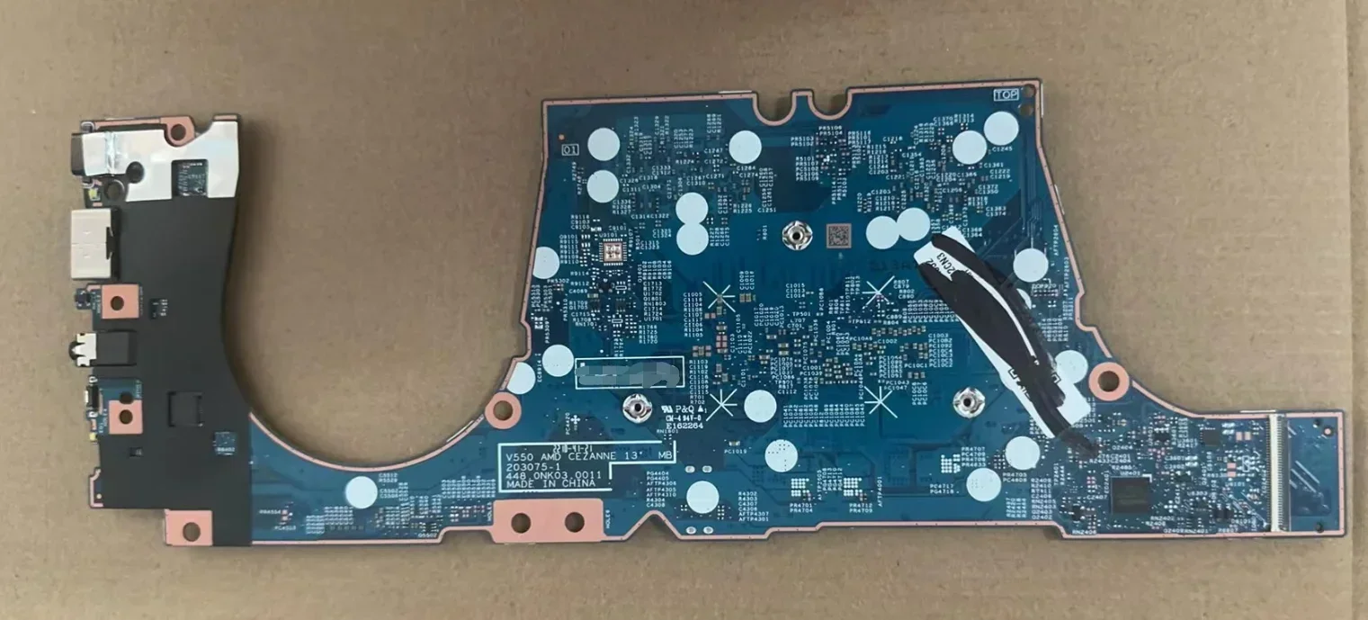 for ThinkBook 13s G3 ACN laptop motherboard 203075-1 Motherboard with CPU R5-5600U/ R7-5800U RAM 8G /16G 100% test work