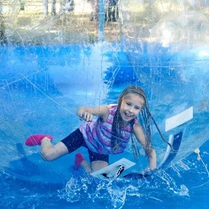 Grande sconto! Caldo! Palla gonfiabile per camminare in acqua da 2,0 m di diametro Palla per criceti umani Palla gonfiabile gigante Palla Zorb per acqua