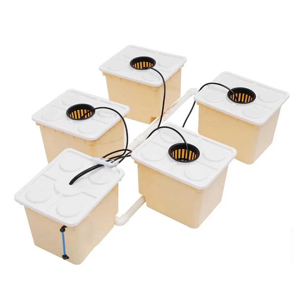 

2025Hydroponic Growing Systems From China for Direct Hydroponics Commercial Hydroponics Bucket Kit for Vegetable Planting