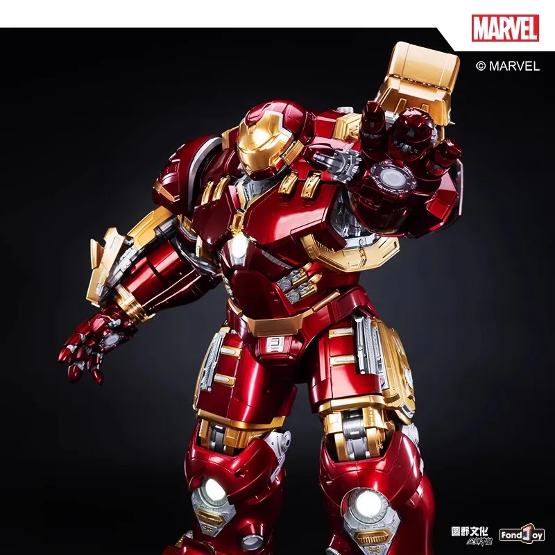 Fondjoy Marvel Legends Iron Man Anime Action Figure Mark Hulkooster Hulkbuster Armor 1/7 Assembly Children Toys Birthday Gift