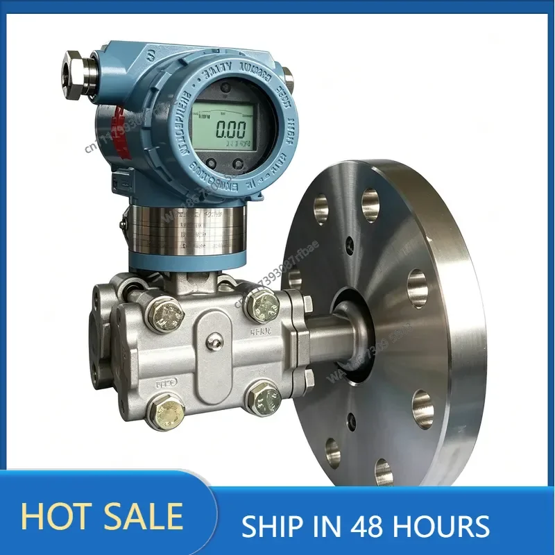 Ultra-high temperature single flange isolation diaphragm sealed differential pressure transmitter, diaphragm intelligent