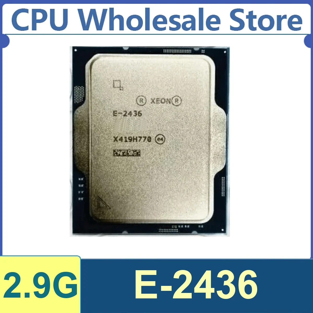 �y�Z�[�����zXeon E-2436 6�R�A 12�X���b�h 2.90GHz 65W 18MB�L���b�V�� 10nm LGA1700 SRMXB DDR5-4800 MHz Raptor Lake