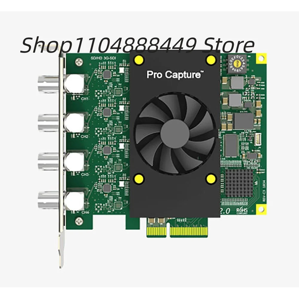 Pro Capture Quad SDI High definition acquisition card 11090