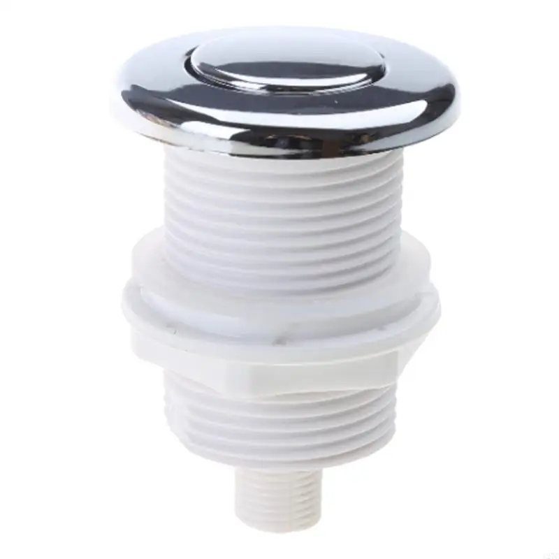 127C Air On Off Push Button 28/32mm For Bathtub Spa Garbage Pneumatic