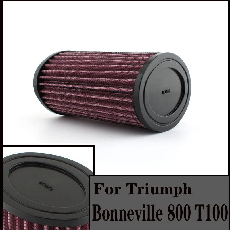

FoR Triumph BONNEVILLE SE SCRAMBLER 800 T100 800 SE LS 865 Motorcycle Air Filter Cleaner