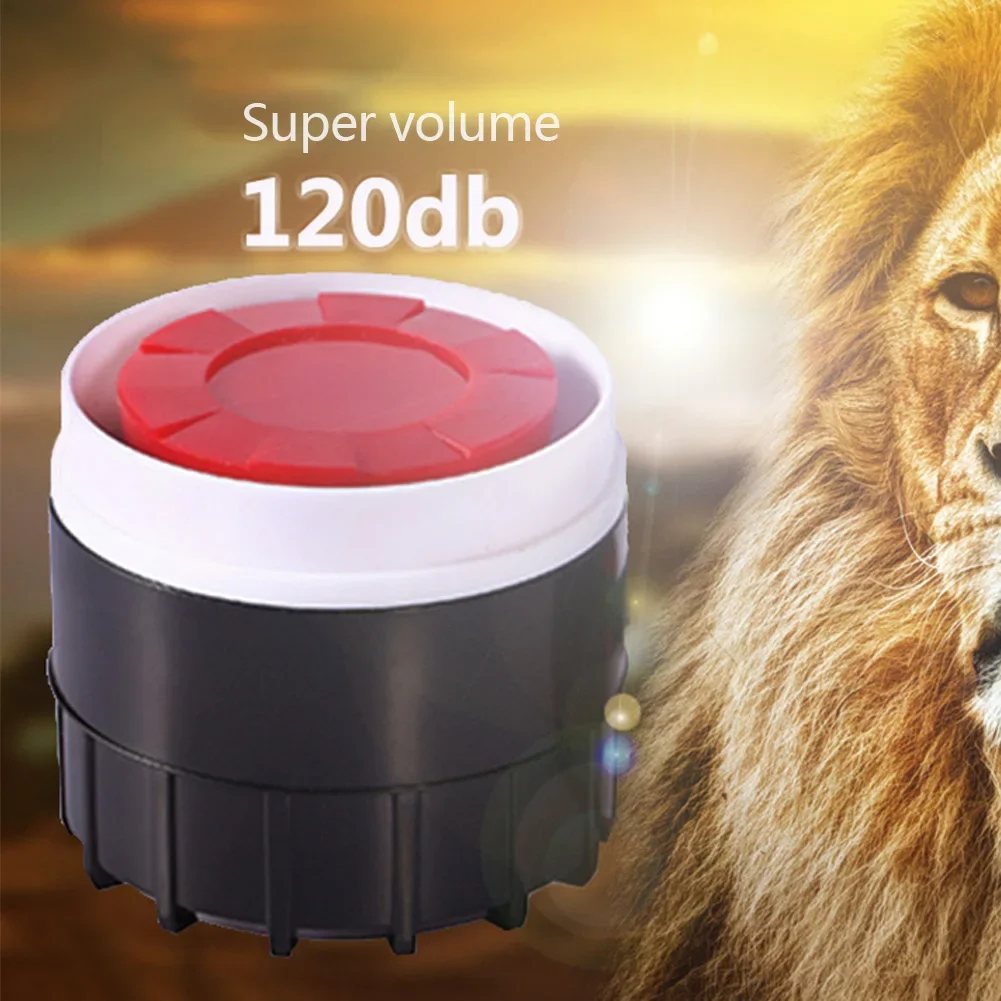 صفارة إنذار صوتية سلكية صغيرة ، بوق لنظام الإنذار ، تعمل مع DC5V ، 9V ، 12V ، ديسيبل عالي ، صومعة هوائية ، 120db #6