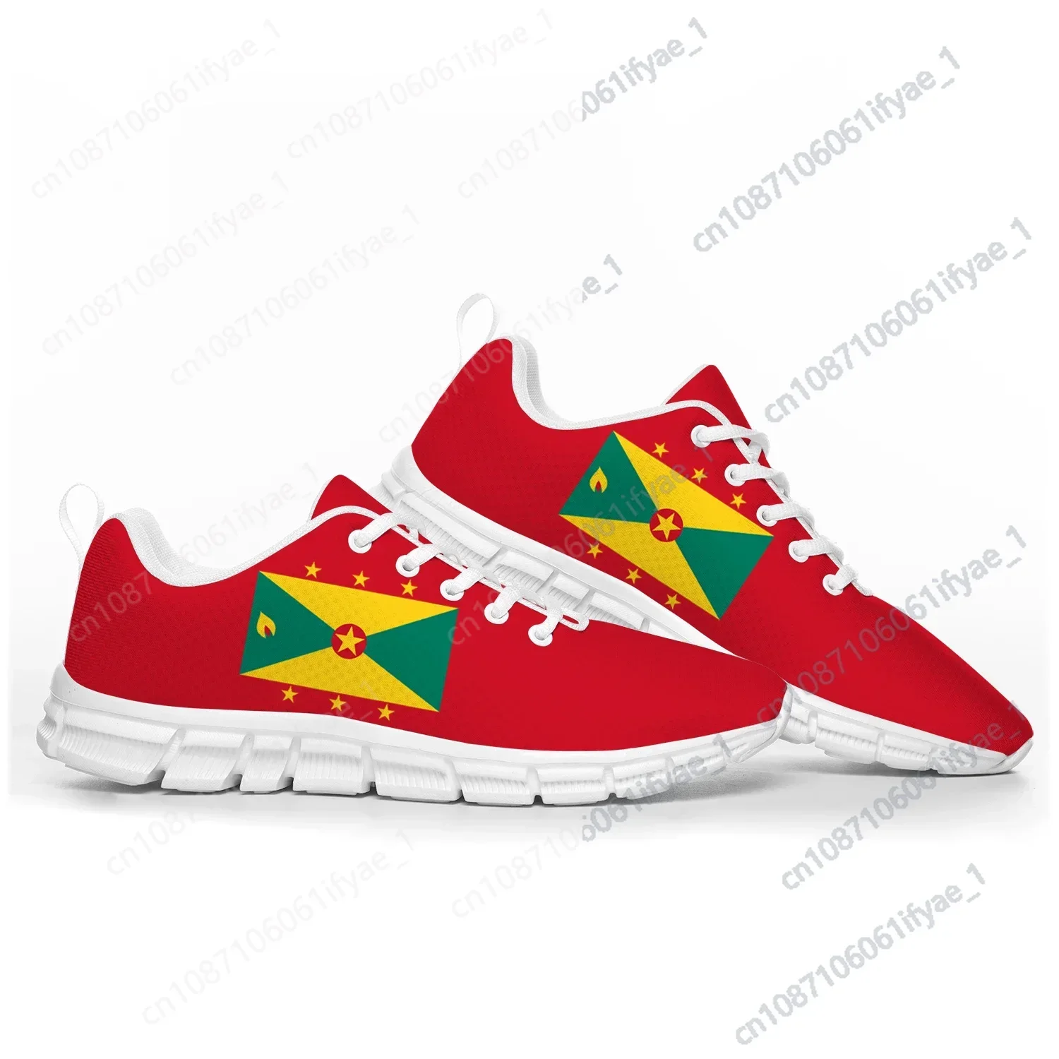 Grenada Flag calçados esportivos para homens e mulheres, tênis casuais personalizados para casais, crianças, adolescentes, crianças, alta qualidade