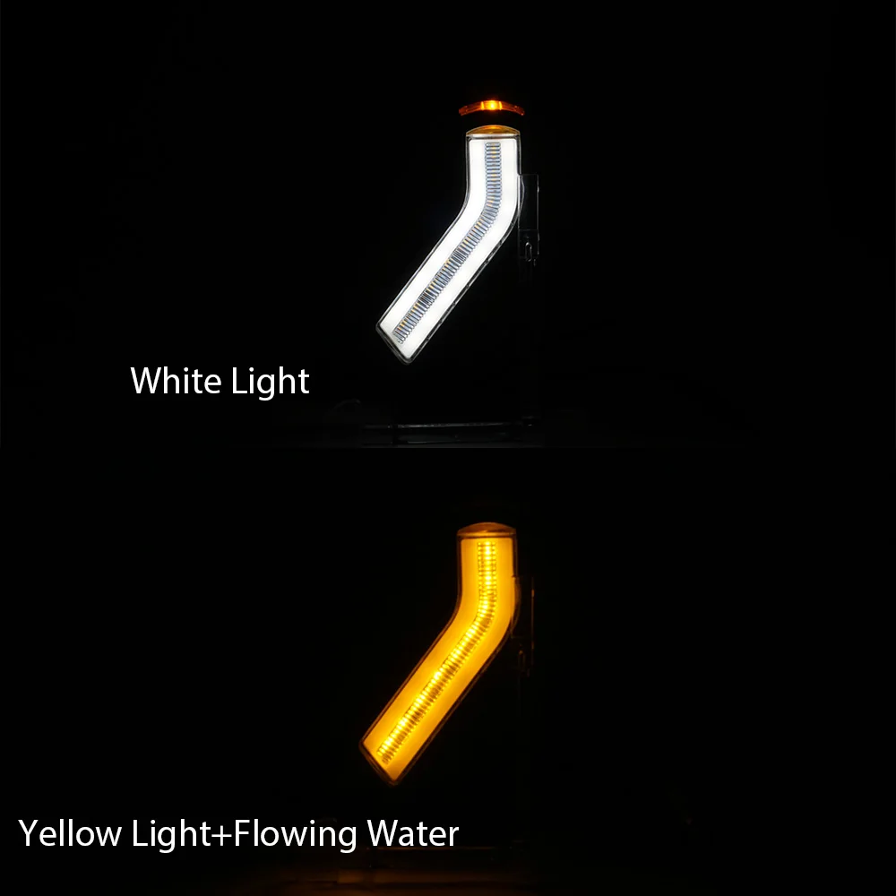 New Waterproof Trailer LED Outline Marker Truck Light Side Marker 12V-24V Lighting Neon Stalk Side Marker Lamp For Trailer 2PCS