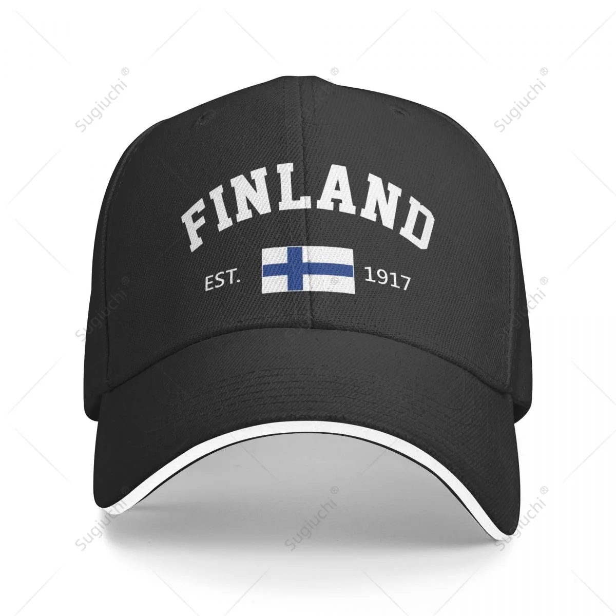 Baseball Cap Finland EST.1917 Independence Day Men Women Unisex Hip Hop Sandwich Caps Snapback Golf Hat Fishing