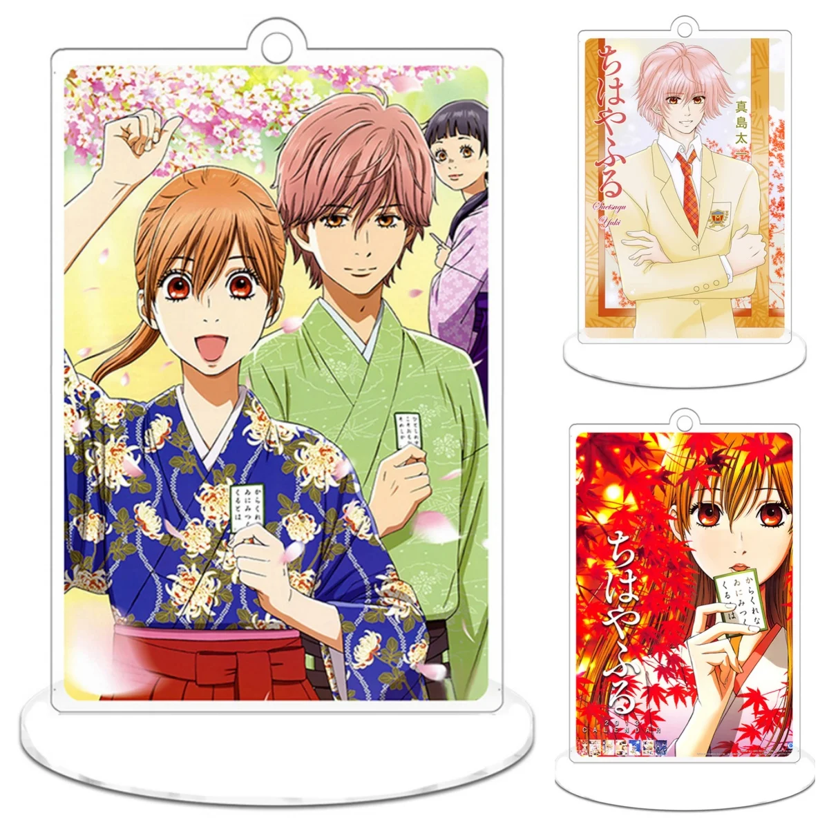 

15CM Charm Anime Chihayafuru Acrylic Stand Model Cosplay Characters Ornament Accesorios Goods Collection Gifts