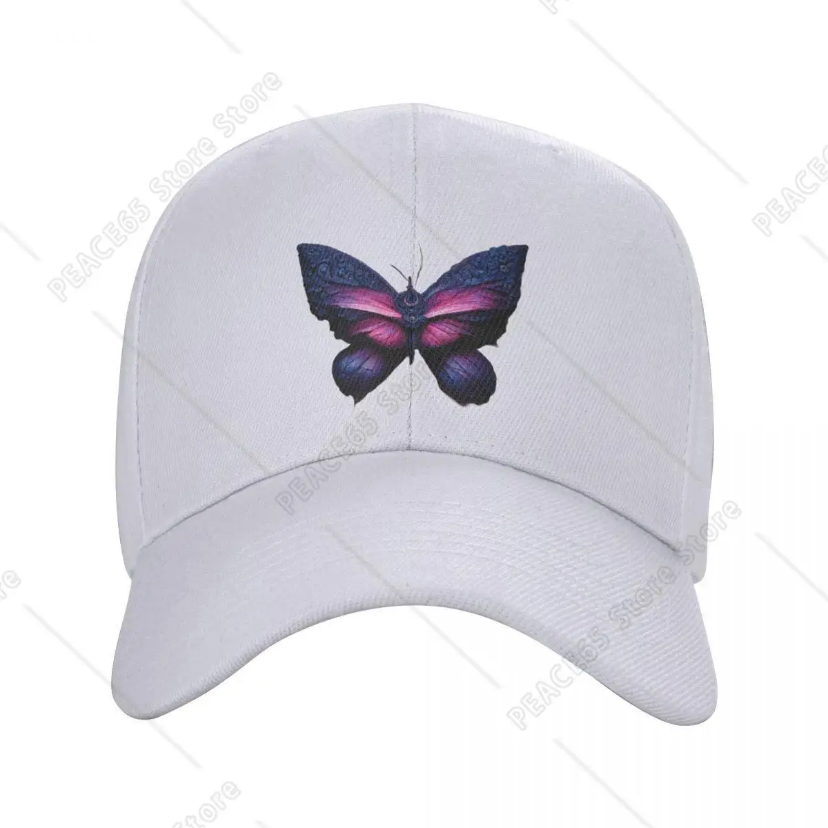 Illustrated Butterfly Cap Baseball Cap Hiking hat men's hat luxury Women's