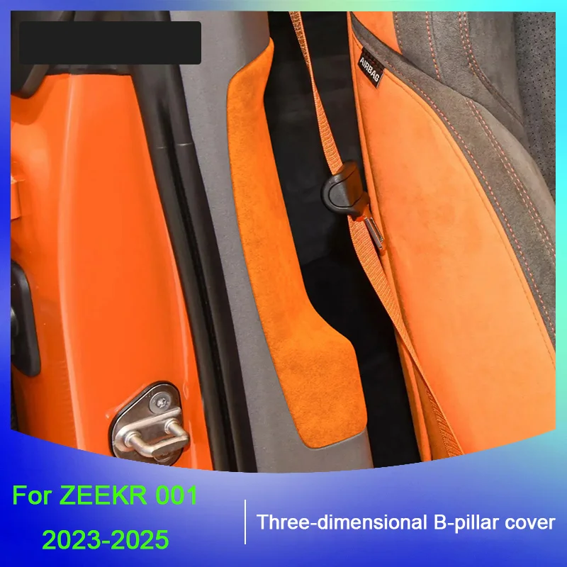 

Car Interior B Pillar Cover Decor Cover Sticker For ZEEKR 001 2023 2024 2025 Automotive stickers Interior Accessories Cover Trim