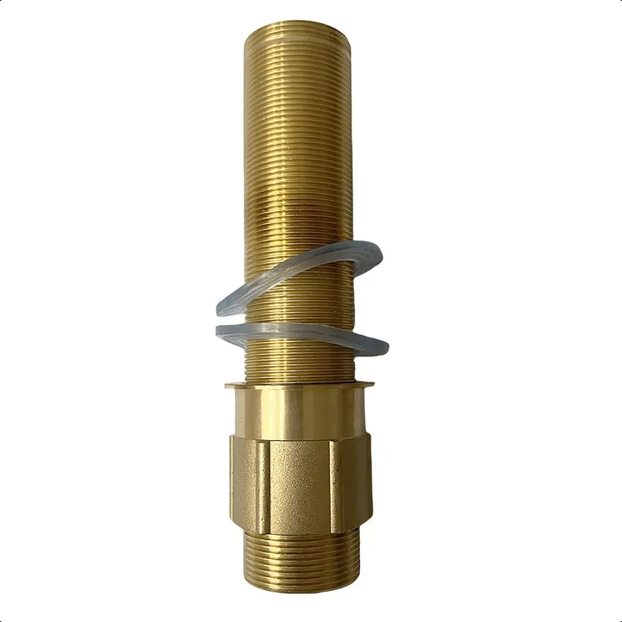 

Ниппель для крана с стопорной гайкой и шайбами. 6-дюймовые удлиненные гайки с хвостовиком. Удлинитель крана с резьбовым креплением для труб.