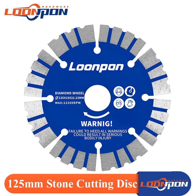 

125mm Diamond Saw Blade Dry Cutting Disc for Marble Concrete Porcelain Tile Granite Quartz Stone concrete cutting discs Diamond