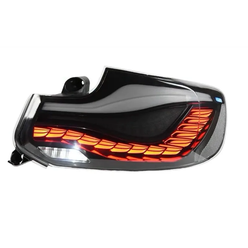 -For Upgraded Dragon Scale LED Tail Light Assembly for 2 Series F22 F23 M2 F87 Sequential Turn Signal Scanning DRL*